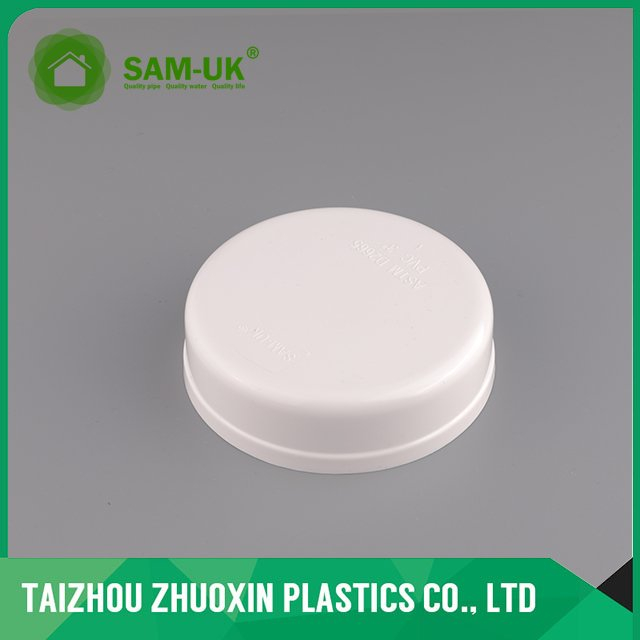 Tapa de PVC de 3 pulgadas para agua de drenaje