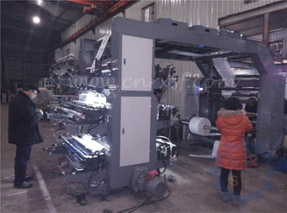 печатный станок 6 цветов flexographic с UV