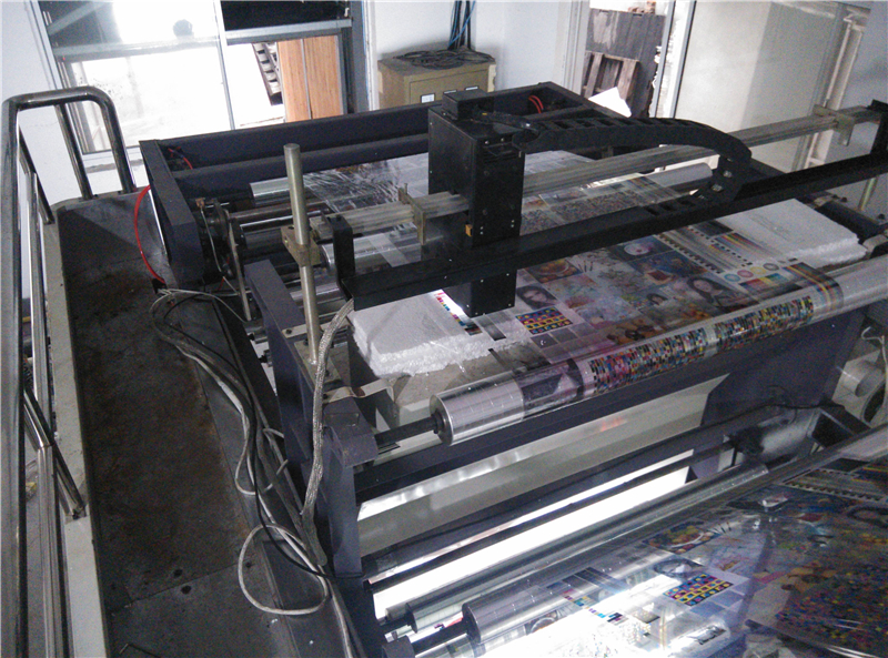9 registre d'ordinateur de la couleur 1200mm et machine d'impression visuelle de gravure de Web