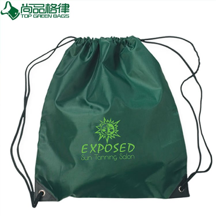 Wholesale Customized Polyester Drawstring Backpack Bag (TP-BP025)