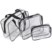 Waterproof Travelling Fashion Clear PVC Make Up Bag Cosmetic Bag