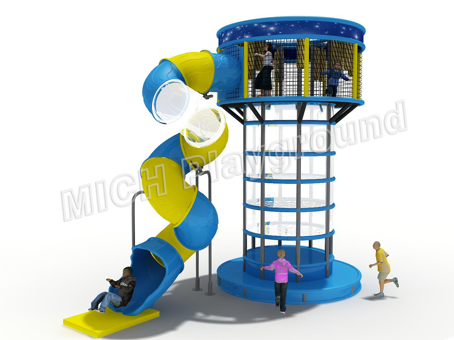 Mich Funny Indoor Amusement Playground 6615B