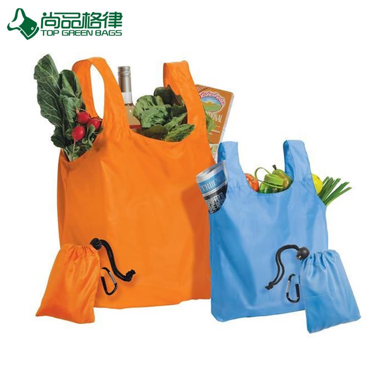 Promotion Cheap Shopping Tote Polyester Foldable Bag (TP-FB101)
