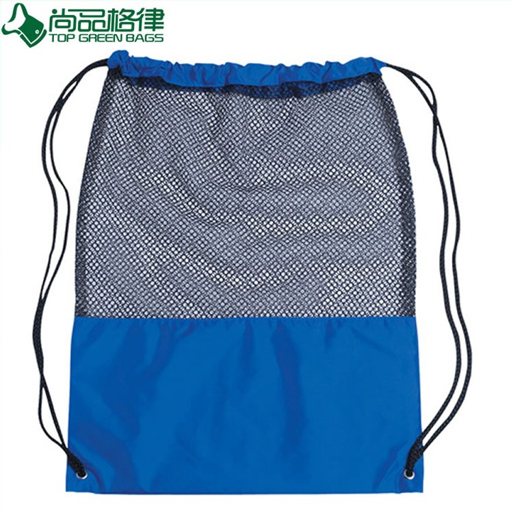 Wholesale Drawstring Backpack Mesh Sports Bag (TP-dB215)