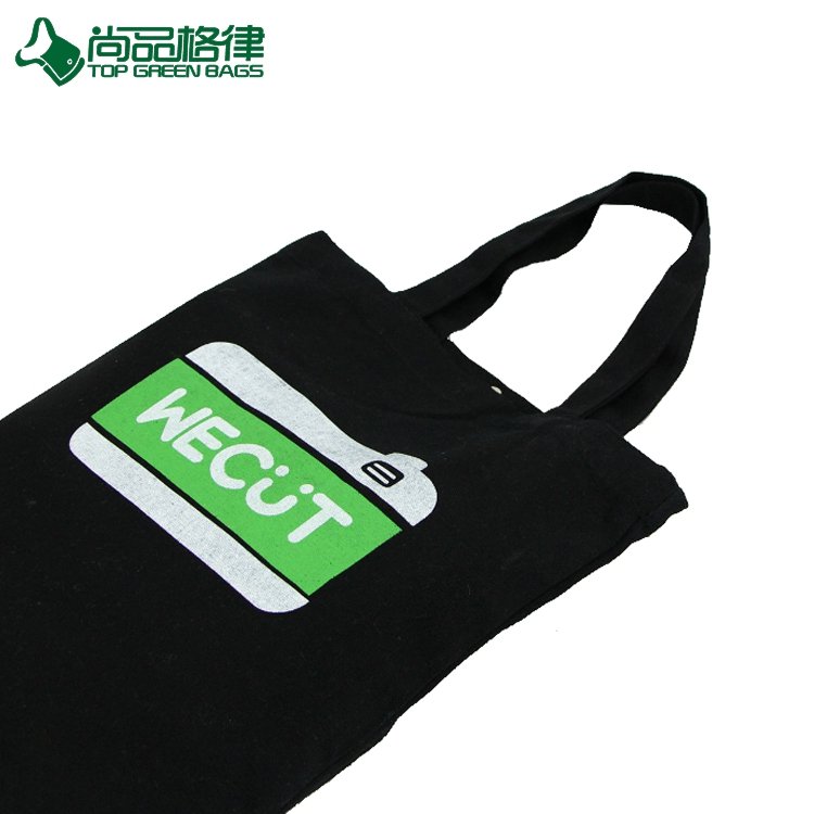2017 Tote shopping carring bags cotton canvas tote bags with buckle (TP-SP619)