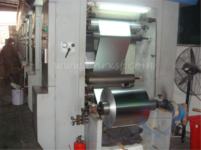 Impresora del papel de aluminio de la escritura de la etiqueta del rotograbado