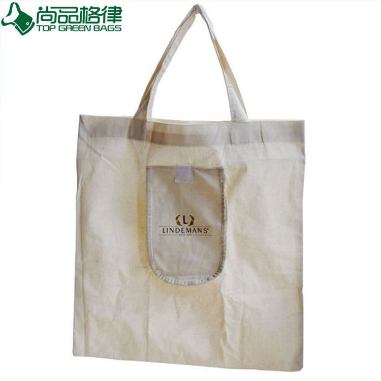 Fashion Shopping Tote Cotton Foldable Bag (TP-FB070)