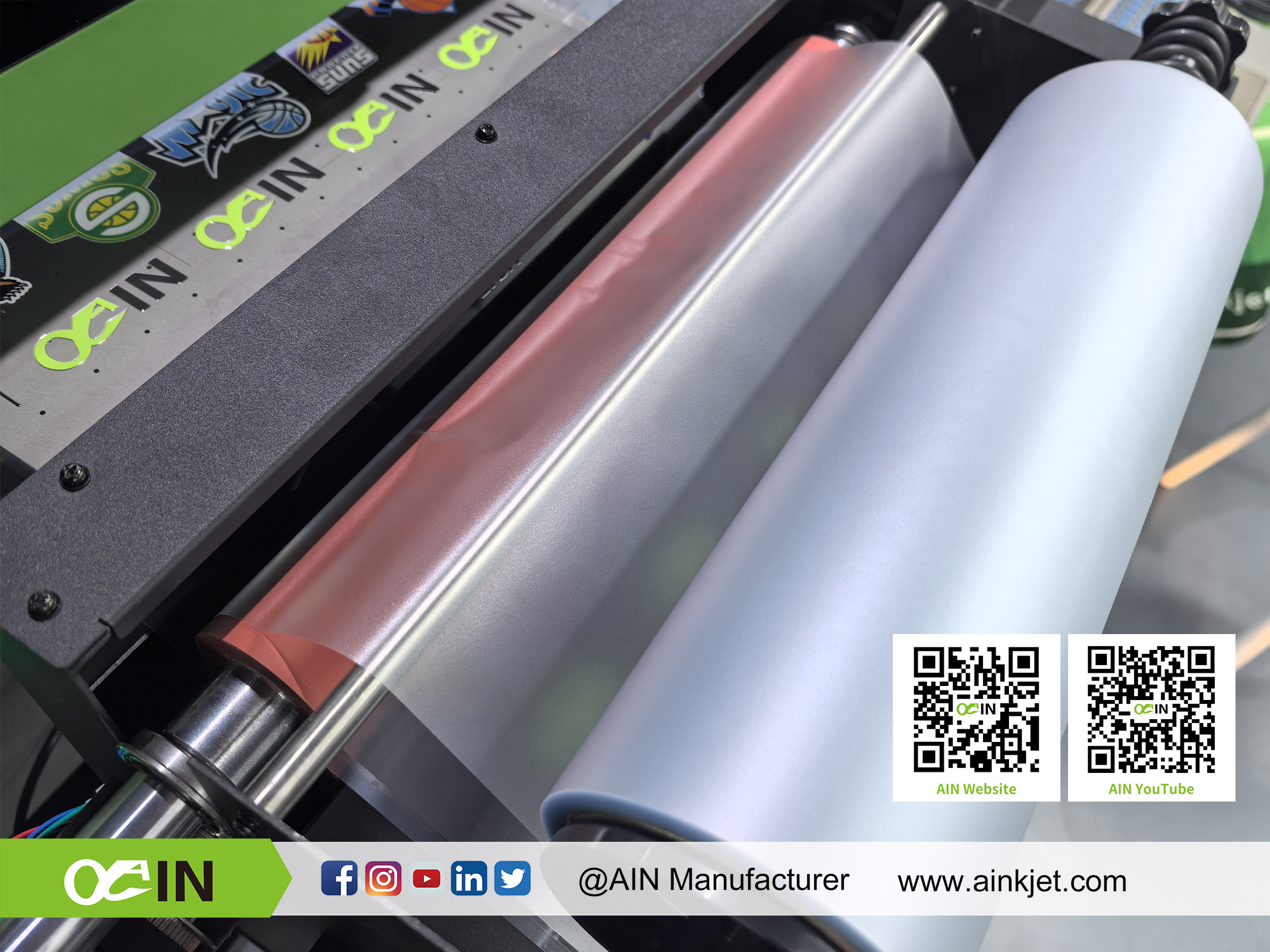 Impressora UV de rolo de mesa A301 DTF