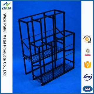 Floor Standing Steel Roll Wrap Display Rack(PHY3028)