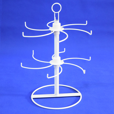 Counter Iron Rod Peg Hook Spinner Display Rack(PHY1018)