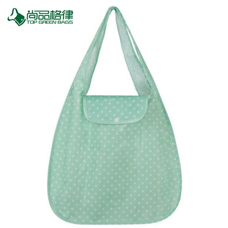 High Quality Custom Pattern Nylon Folding Shopping Bag