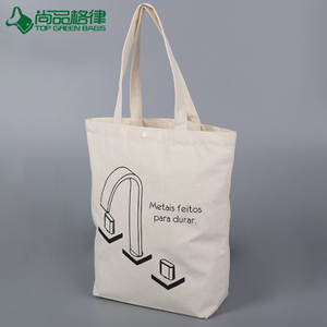 Wholesale recyclable shopping cotton canvas bag with snap button (TP-SP628)