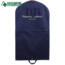 Custom Foldable Suit Cover Clothing Bag Garment Bags with Snap Button (TP-GB107)