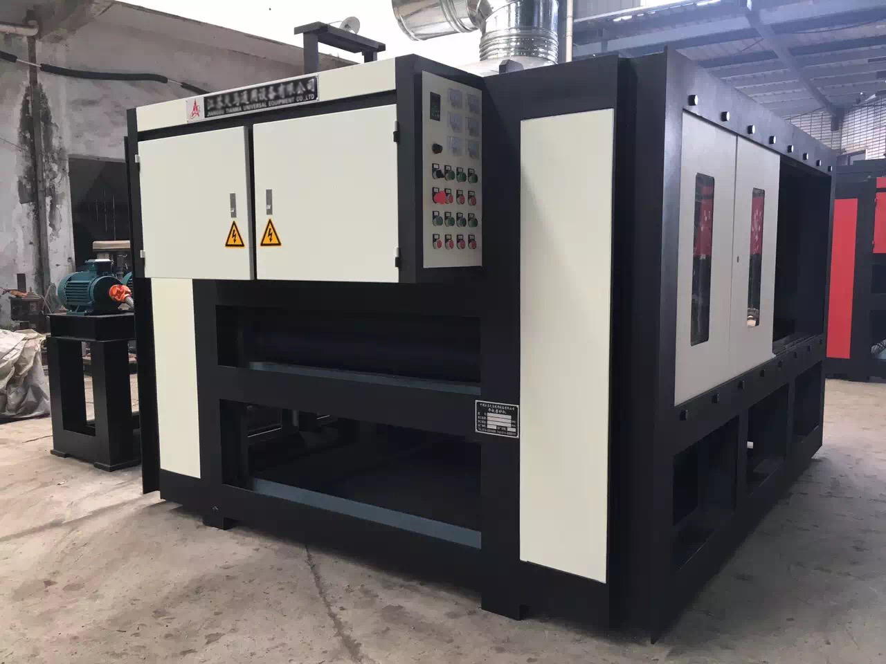 Stainless steel sheet surface grinding 