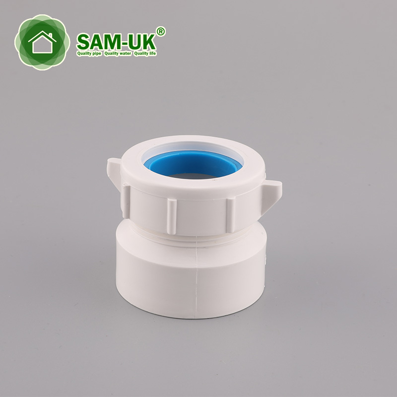 Adaptador plástico de la trampa del PVC 40 del horario de 1-1 / 2 pulgadas para el dren del agua