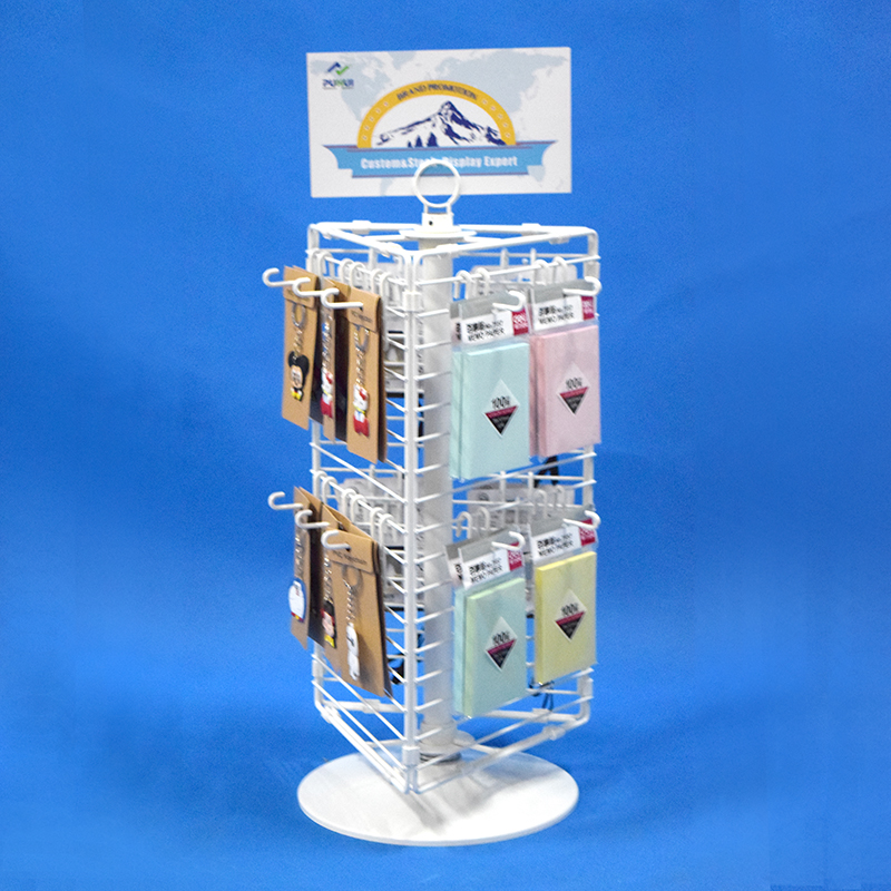 counter metal wire three sides spinning rack(PHD8003) - Buy spinning ...