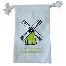 Organic Cotton Canvas Bag with Double Cotton Drawstring Pouch