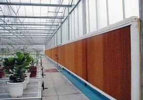 Cooling and Heating system for flower pineapple and orchid planting greenhouse