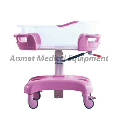 plastic hospital bassinet