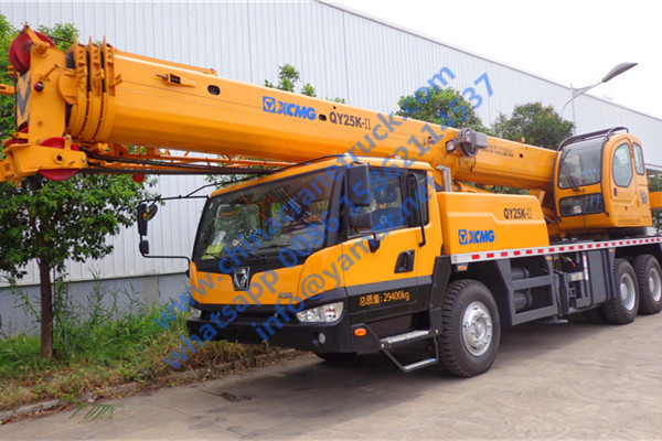 We export XCMG 25 ton truck crane QY25K-II