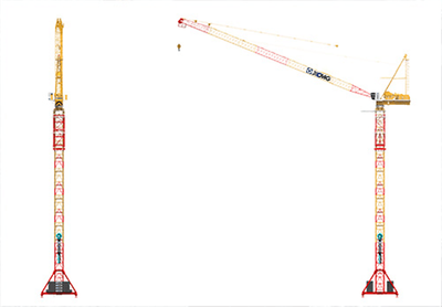 XGTL luffing tower crane