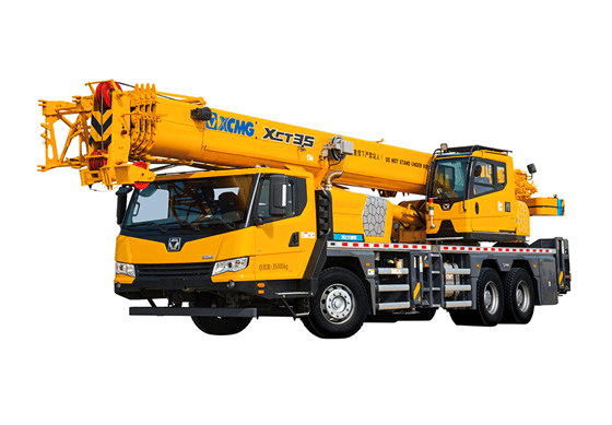 XCMG 35 ton dump mobile truck crane XCT35