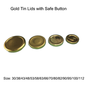 Golden Tin Lids