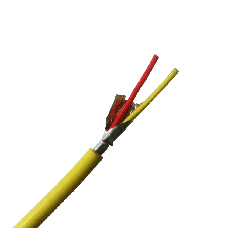 PVC insulated twisted pair with screen thermocouple wire and thermocouple extension wire - single pair