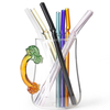 Reusable Drinking Glass Straws