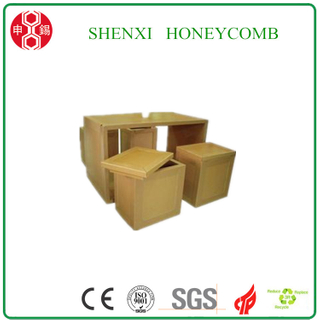 Cartón de nido de abeja de papel fuerte para embalaje