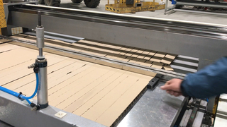 Máquina de corte de cartão de alta velocidade IKEA Honeycomb