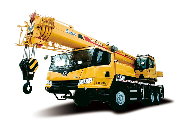 XCMG 25 ton small dump boom truck crane QY25K5A