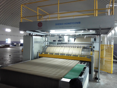  Máquina de papel automática completa de alta velocidade do núcleo do favo de mel
