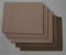 Fiber Board 1220X440mm Dark Brown Colour