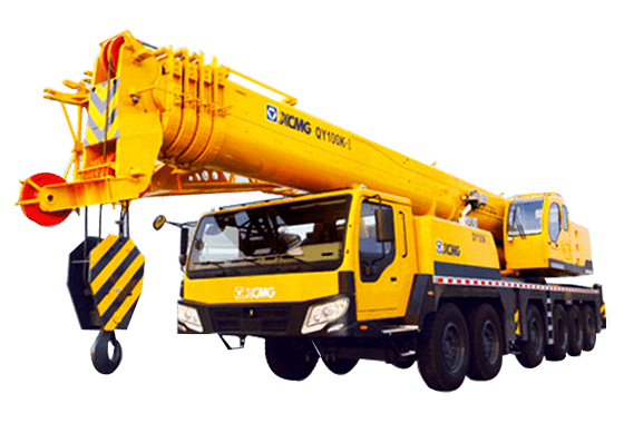 XCMG 100 ton folding boom truck hoist crane QY100K-I