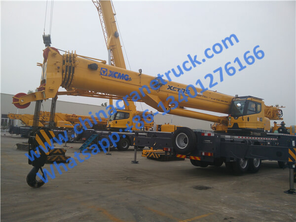 XCMG 75 ton heavy lift mobile truck crane XCT75