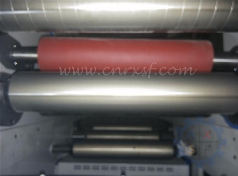 Utilisation d'impression avec le rouleau en céramique en caoutchouc de silicones de qualité d'anilox