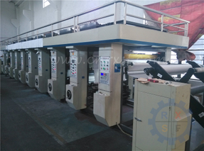 бумага переноса rotogravure 9 цветов термально/печатная машина пленки